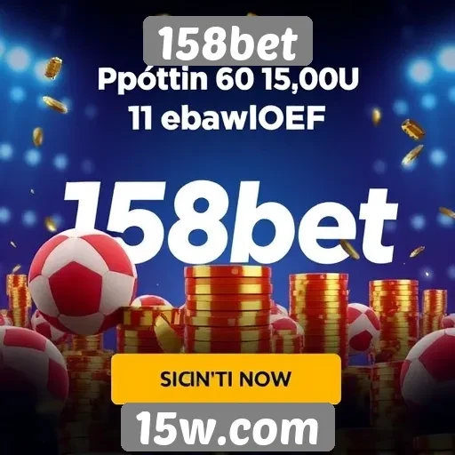 Ofertas promocionais disponíveis no 158bet
