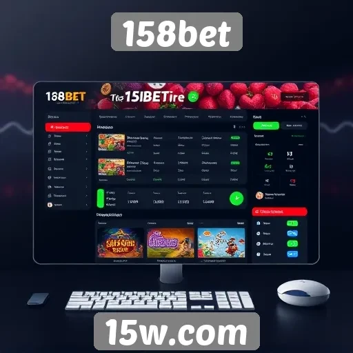 Interface do usuário e experiência de navegação no 158bet